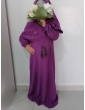 Ensemble Abbaya pompon + Hijab fille