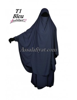 Jilbab 2 pieces "Assalafiyat" X-tra large
