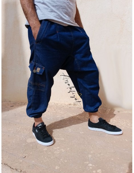 Sarouel Coupe droite imitation Jeans