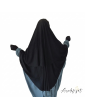 Niqab casquette à clips 150cm
