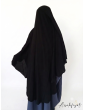 Niqab casquette à clips 150cm