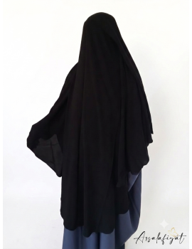 NIqab/Sitar Saudi 3 voiles 125cm