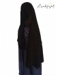 Niqab casquette à clips 150cm
